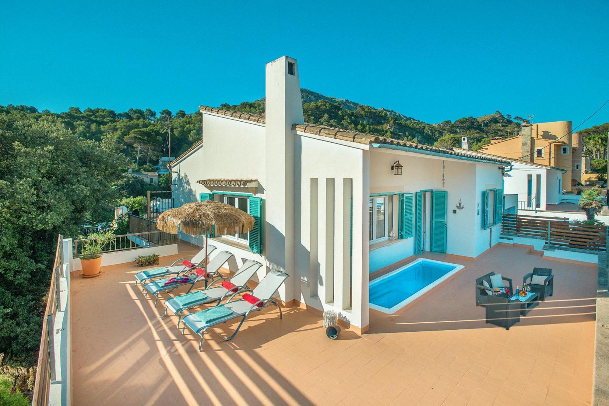 Owl Booking Villa Beach House Magdalena - 5 Min Walk To The Beach Cala de Sant Vicenc Buitenkant foto
