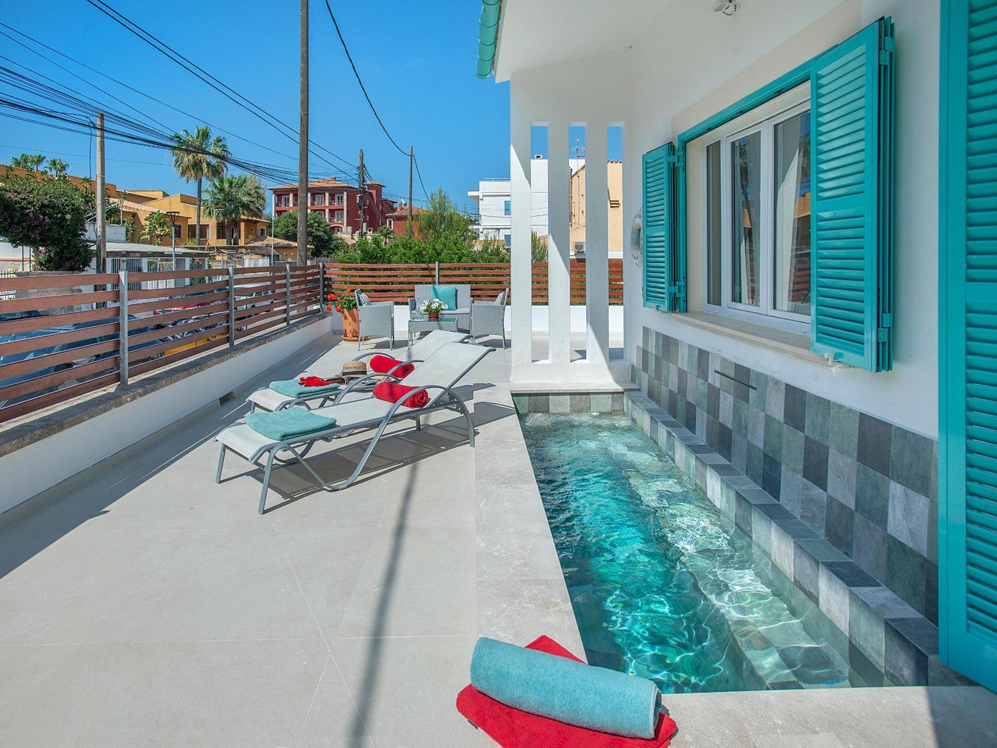 Owl Booking Villa Beach House Magdalena - 5 Min Walk To The Beach Cala de Sant Vicenc Buitenkant foto