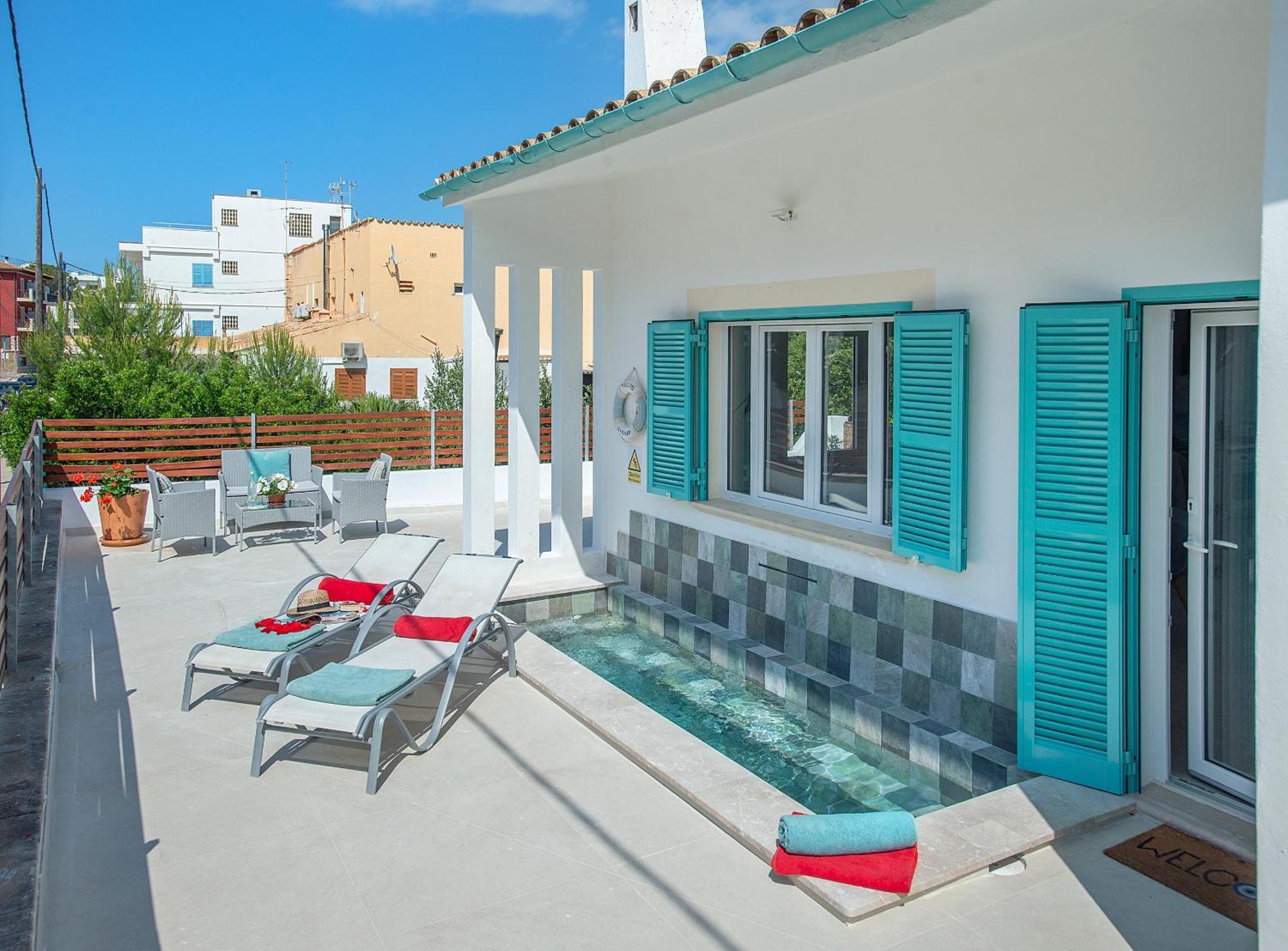 Owl Booking Villa Beach House Magdalena - 5 Min Walk To The Beach Cala de Sant Vicenc Buitenkant foto